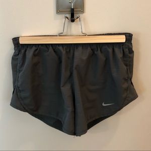 Gray nike shorts